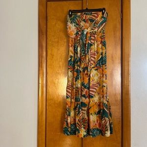 Tropical Maxi Dress